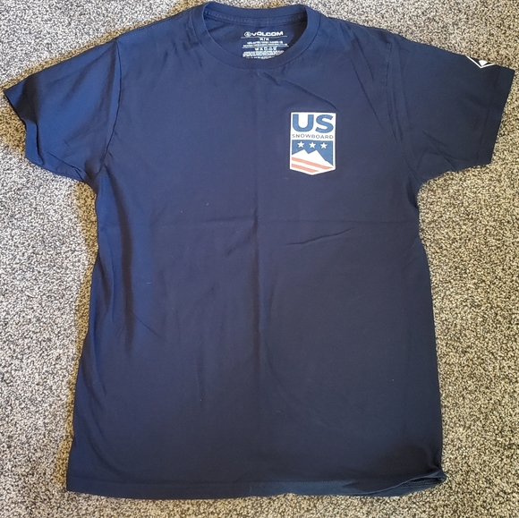 Volcom US Snowboard Team SS Shirt (Size M) - Picture 1 of 5